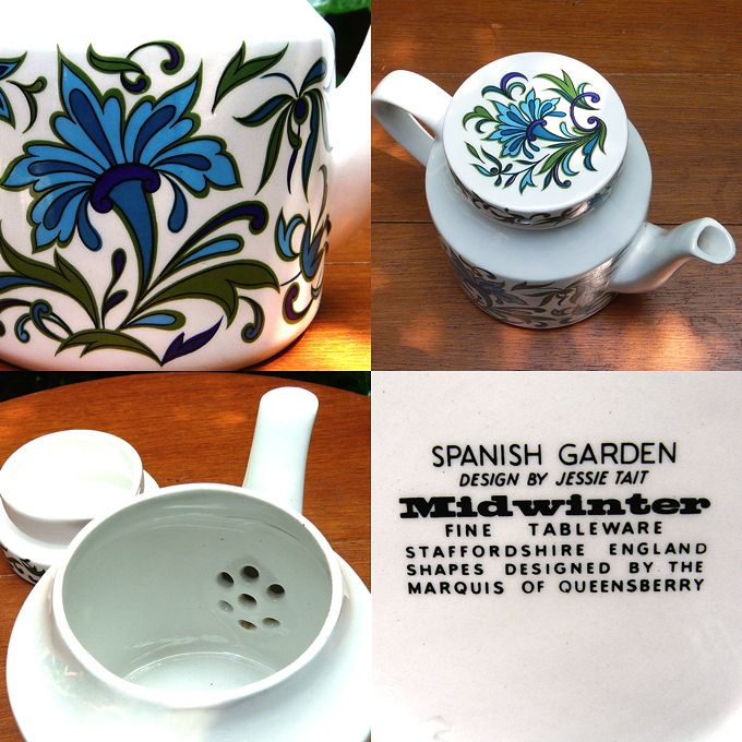 画像: Midwinter "Spanish Garden" small tea pot
