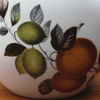 画像: Midwinter "Oranges and Lemons" tea pot