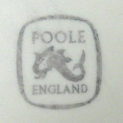 画像: Poole Pottery trefoil dish